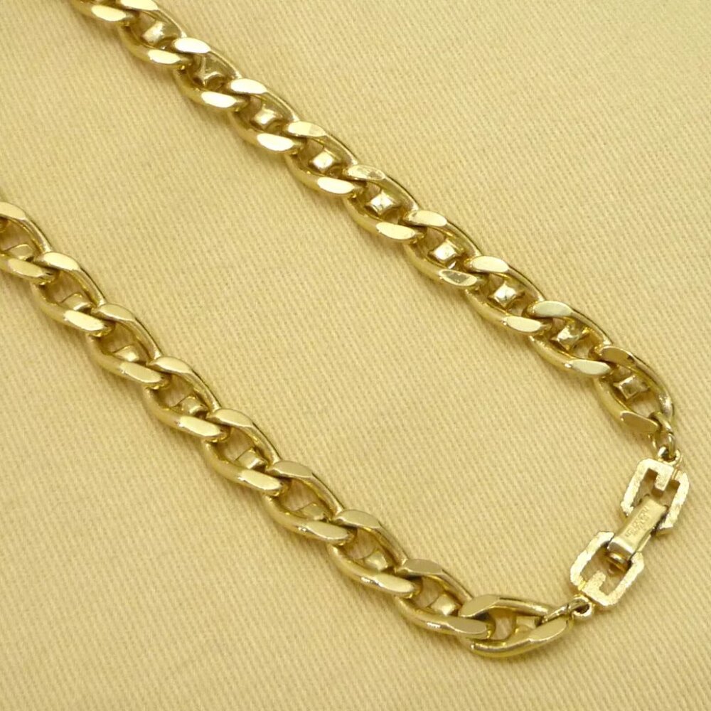 Authentic Givenchy Givenchy Rhinestone Necklace G… - image 8